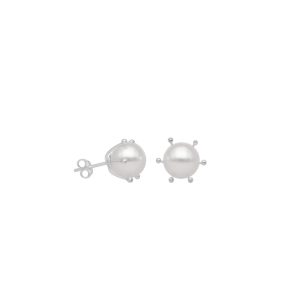 ARO PEGADO PERLA CANASTILLO 10  MM