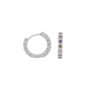 ARGOLLA HUGGIES MICROCIRCÓN MULTICOLOR