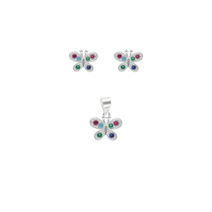CONJUNTO MARIPOSA MULTICOLOR