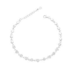 PULSERA CORAZÓN CON CIRCONES