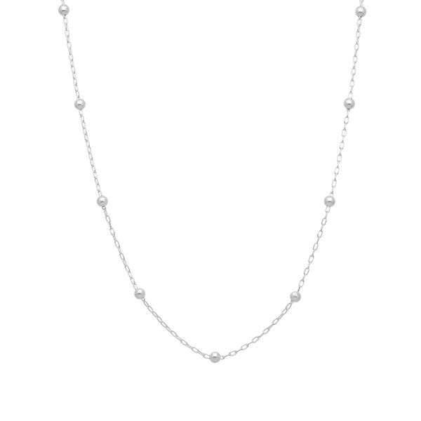 COLLAR LIMADA CON BOLITAS 3 MM - Imagen 2