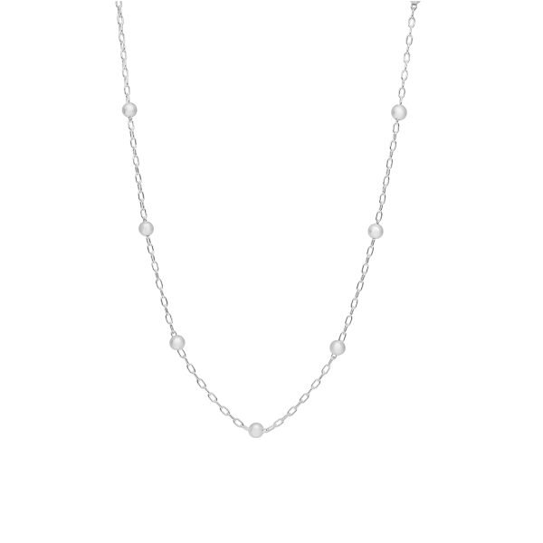 COLLAR LIMADA CON BOLITAS 3 MM
