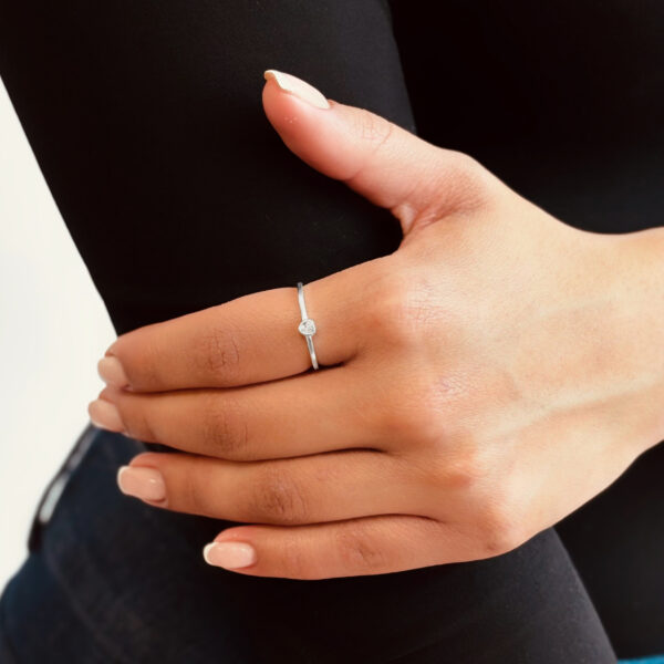 ANILLO CORAZÓN CIRCÓN - Imagen 2