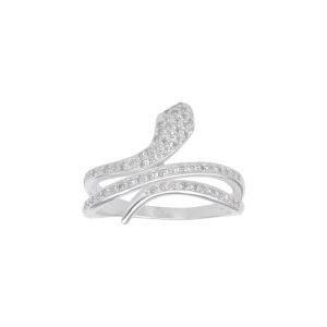 ANILLO SERPIENTE CIRCONES