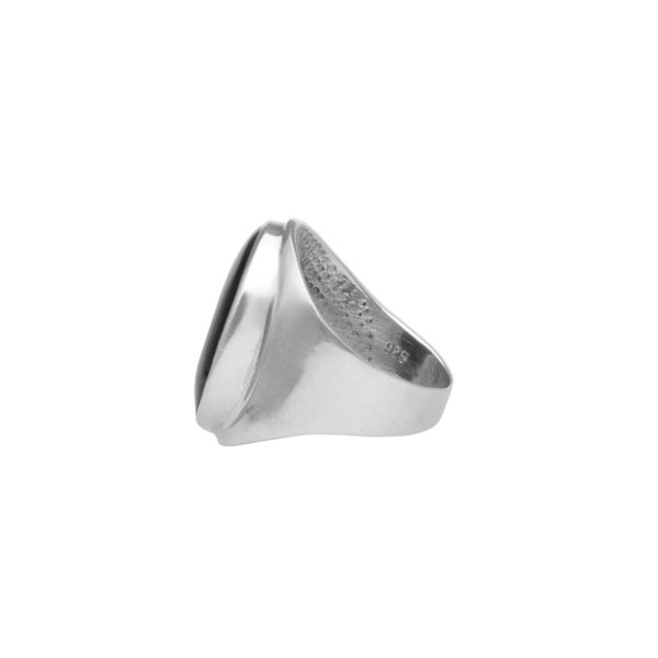 ANILLO OVALADO NEGRO - Imagen 2