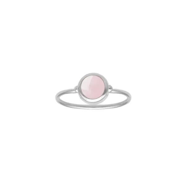 ANILLO CIRCULAR LISO PIEDRA NATURAL - Imagen 2
