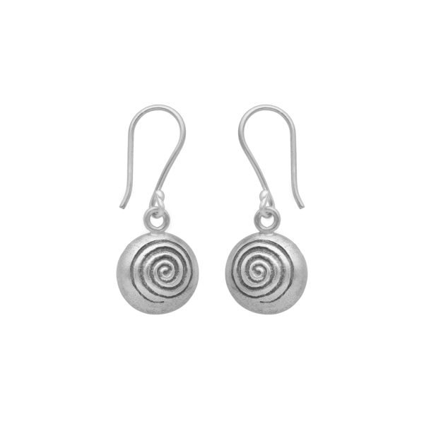 ARO LARGO ESPIRAL CURVO HECHO A MANO