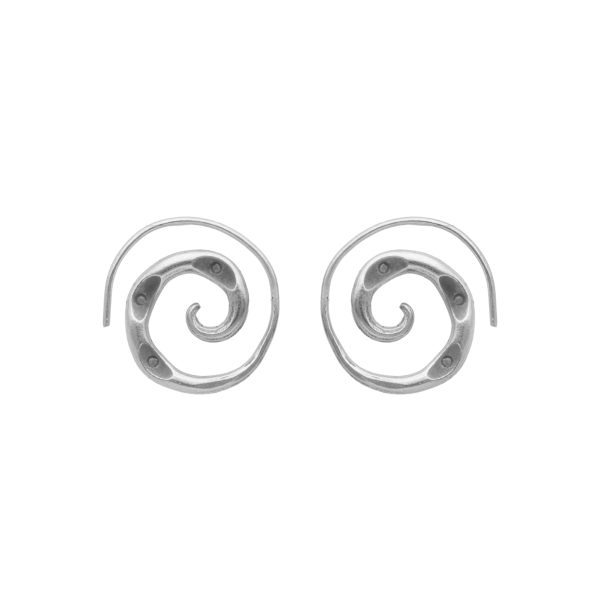 ARO LARGO ESPIRAL HECHO A MANO
