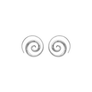 ARO LARGO ESPIRAL PUNTO HECHO A MANO