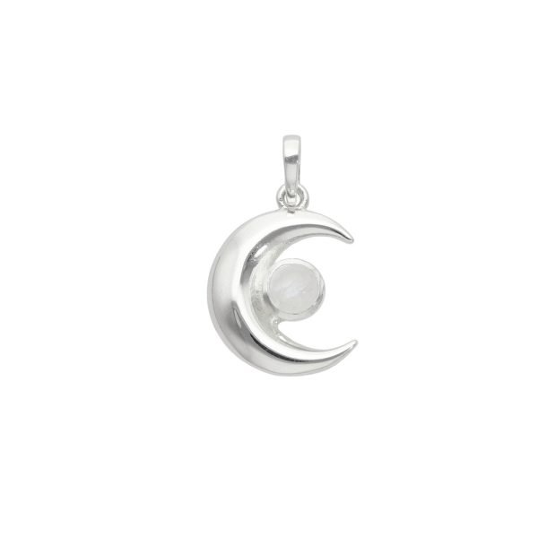 COLGANTE LUNA PIEDRA NATURAL - Imagen 2