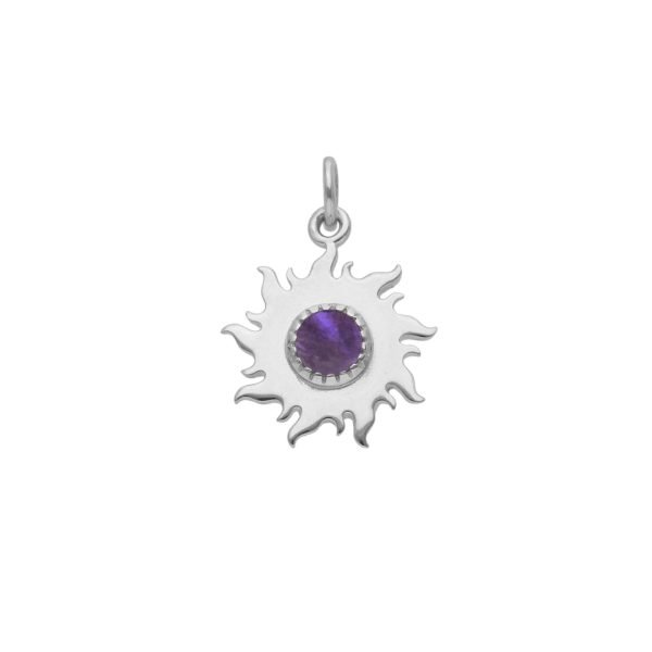 COLGANTE SOL PIEDRA NATURAL - Imagen 3