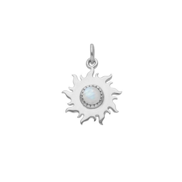 COLGANTE SOL PIEDRA NATURAL - Imagen 2