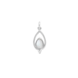 COLGANTE GOTA PIEDRA NATURAL