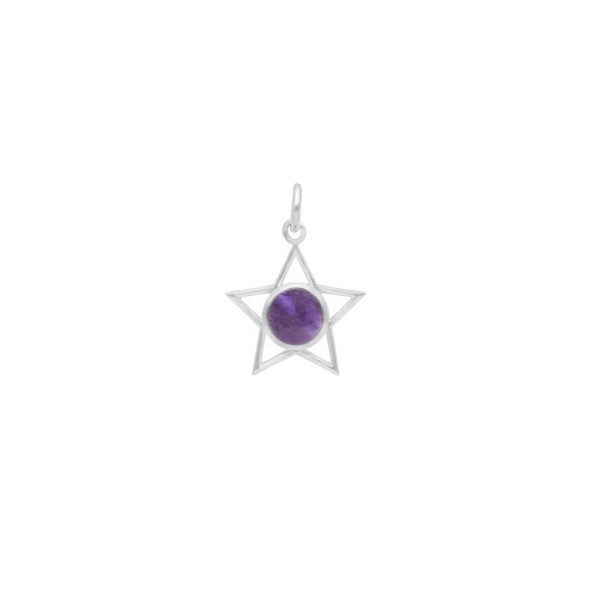 COLGANTE ESTRELLA PIEDRA NATURAL - Imagen 3