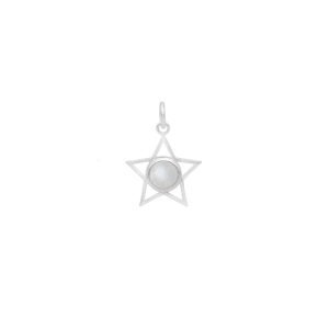COLGANTE ESTRELLA PIEDRA NATURAL