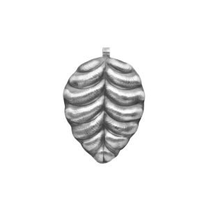 COLGANTE DE HOJA GIGANTE CON RELIEVE HECHO A MANO