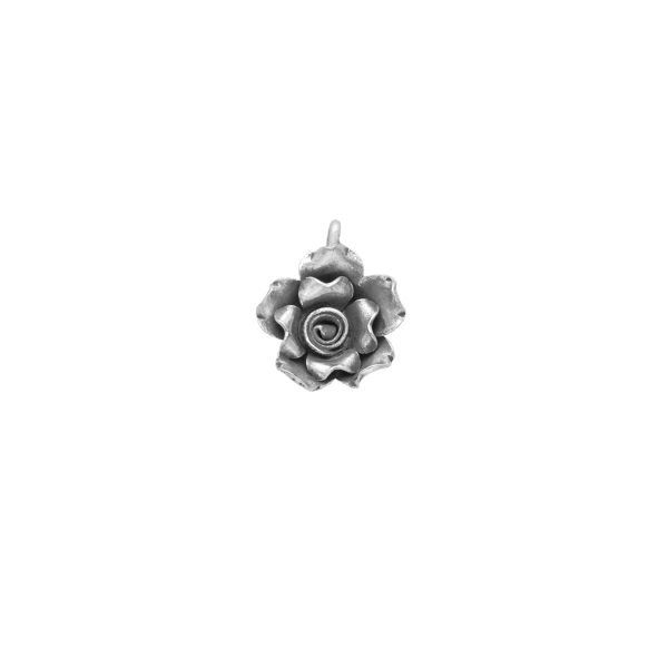 COLGANTE ROSA HECHO A MANO 19 MM
