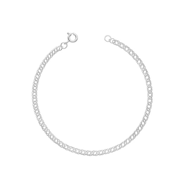 PULSERA DOBLE GRUMET 3 MM