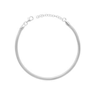 PULSERA COLA DE TOPO 3 MM