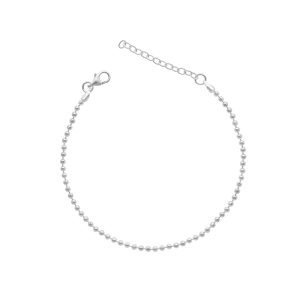 PULSERA BOLITA DIAMANTADA 2 MM