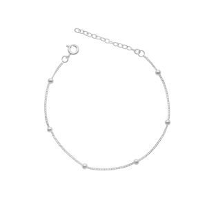 PULSERA  GRUMET BOLITAS 3 MM