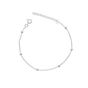 PULSERA LIMADA BOLITAS 3 MM