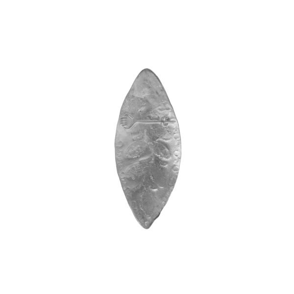 PRENDEDOR HOJA DISEÑO HECHO A MANO - Imagen 2