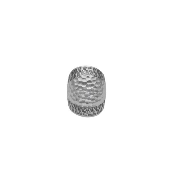 ANILLO AJUSTABLE MARTILLADO HECHO A MANO