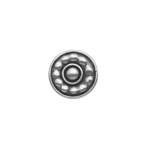 ANILLO AJUSTABLE CIRCULAR FLOR HECHO A MANO