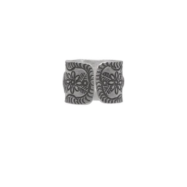 ANILLO AJUSTABLE CON DISEÑO DE ELEFANTE HECHO A MANO - Imagen 2
