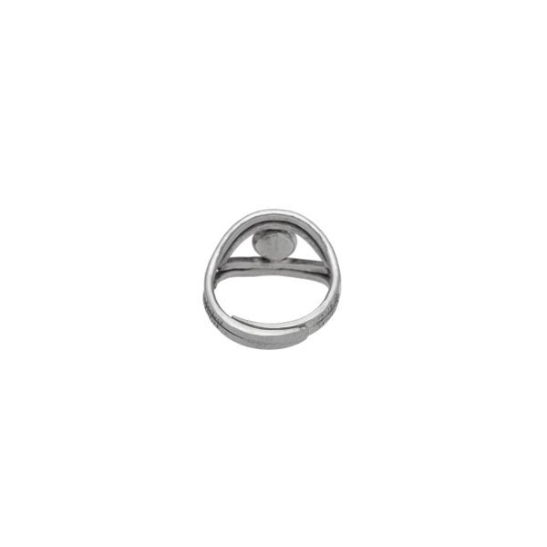 ANILLO AJUSTABLE OJO CALADO HECHO A MANO - Imagen 2
