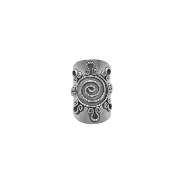 ANILLO AJUSTABLE SOL HECHO A MANO - Imagen 2
