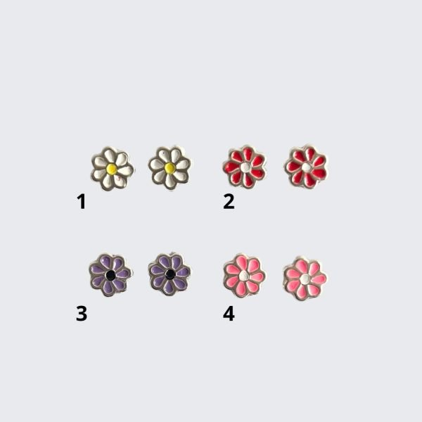 ARO TOPE  FLOR ESMALTADO - Imagen 2