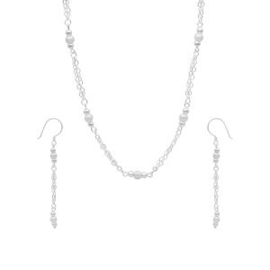 CONJUNTO DOBLE, BOLAS SATINADAS