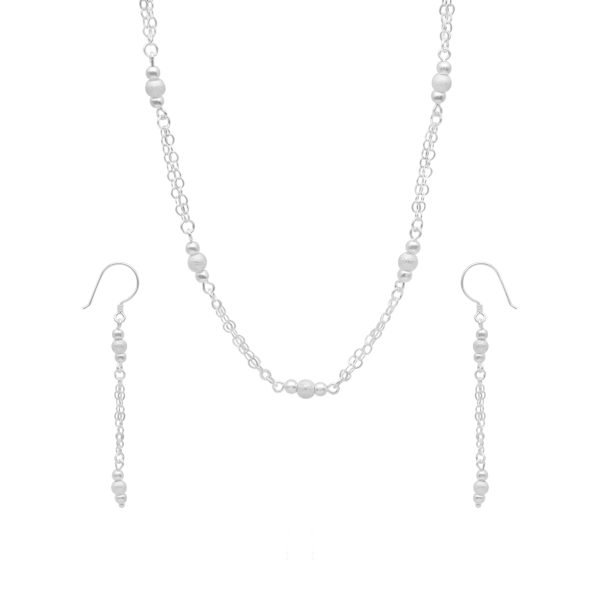CONJUNTO DOBLE, BOLAS SATINADAS