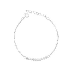 PULSERA LIMADA BOLITAS 3 MM