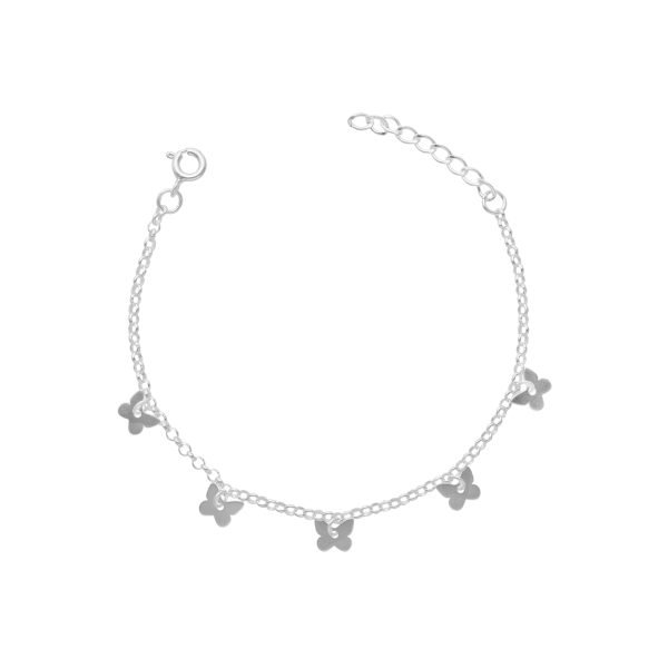 PULSERA ROLO MARIPOSA 16 CM