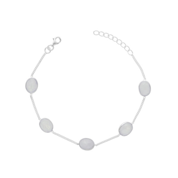 PULSERA OVALADA PIEDRA NATURAL - Imagen 2