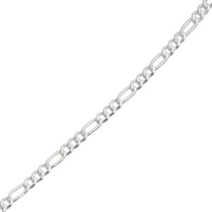 CADENA DE PLATA 925 CARTIER 3X1-060 POR  METRO