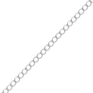 CADENA DE PLATA 925 EXTENSIÓN 060 POR METRO