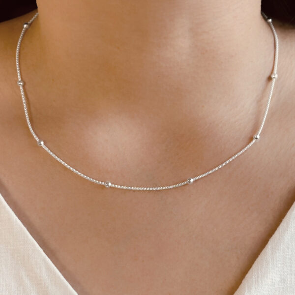 COLLAR ESPUMA BOLITA DIAMANTADA 3.0 MM-2.7 GR