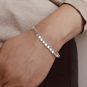 PULSERA MONEDAS COLGANTES