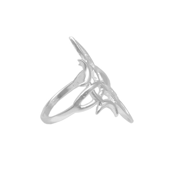 ANILLO  NUDO DE BRUJA CON LUNA - Imagen 2
