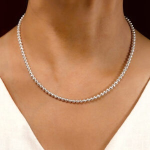 COLLAR BOLITA DIAMANTADA 4.0 MM-17.1 GR