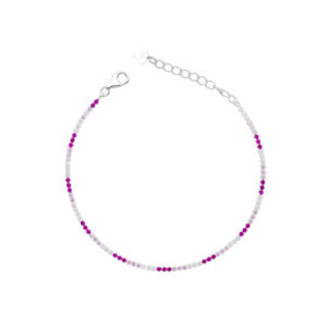 PULSERA TENIS COLOR ROSADO
