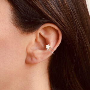 ARO EAR CUFF ESTRELLA BOLITA