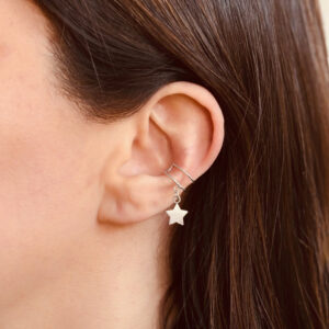 ARO EAR CUFF ESTRELLA COLGANTE