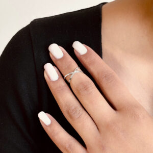 ANILLO MIDI CRUZADO
