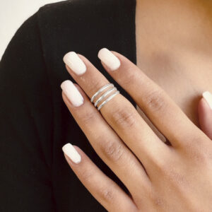 ANILLO MIDI LÍNEAS AJUSTABLE