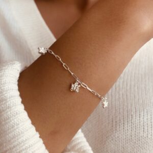 PULSERA LIMADA MARIPOSAS